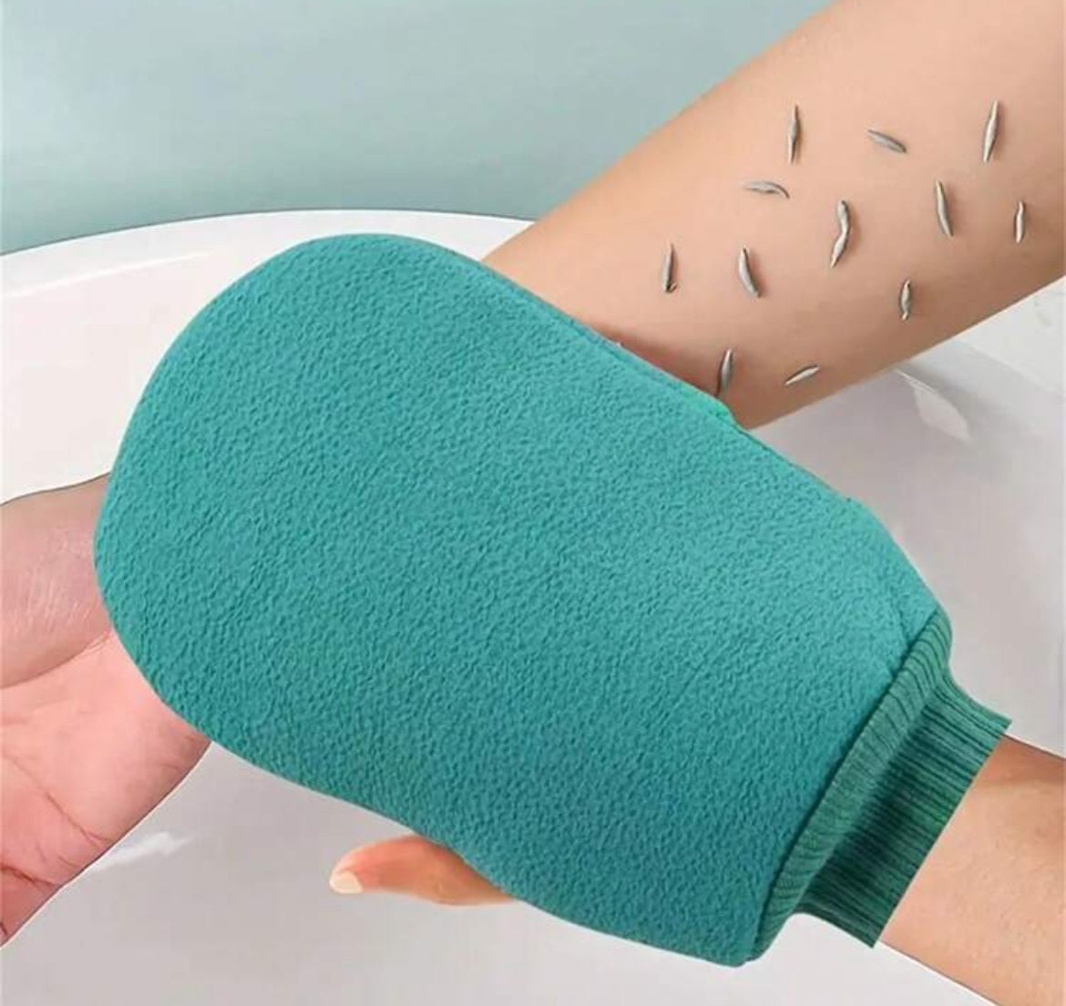 Guantes de ducha Exfoliante