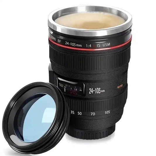 Taza de lente cámara