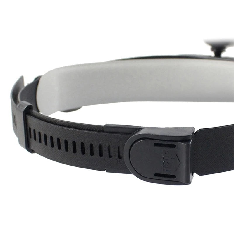 Visor lupa con luz