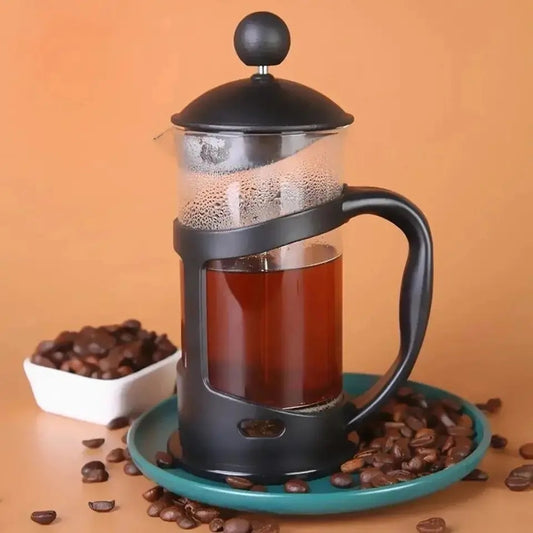 Cafetera manual con filtro