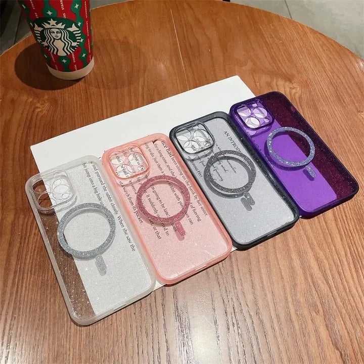 Case Brillo glitter Magsafe