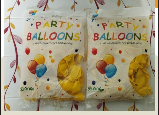 GLOBO AMARILLO SIN ESTAMPADOS