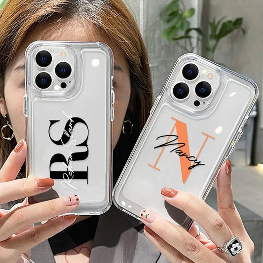 Case personalizado transparente
