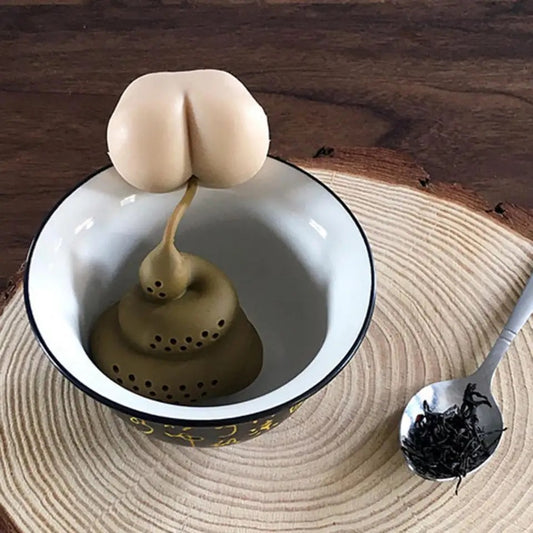 Colador de Te en forma de popó 💩