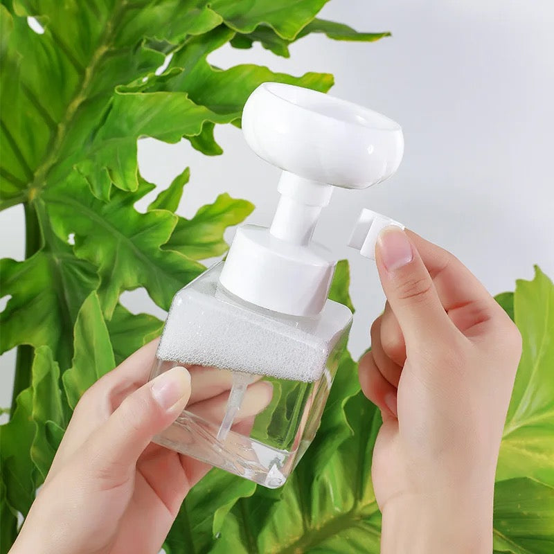 Dispensador de jabón en forma de flor 🌷 (450ml)