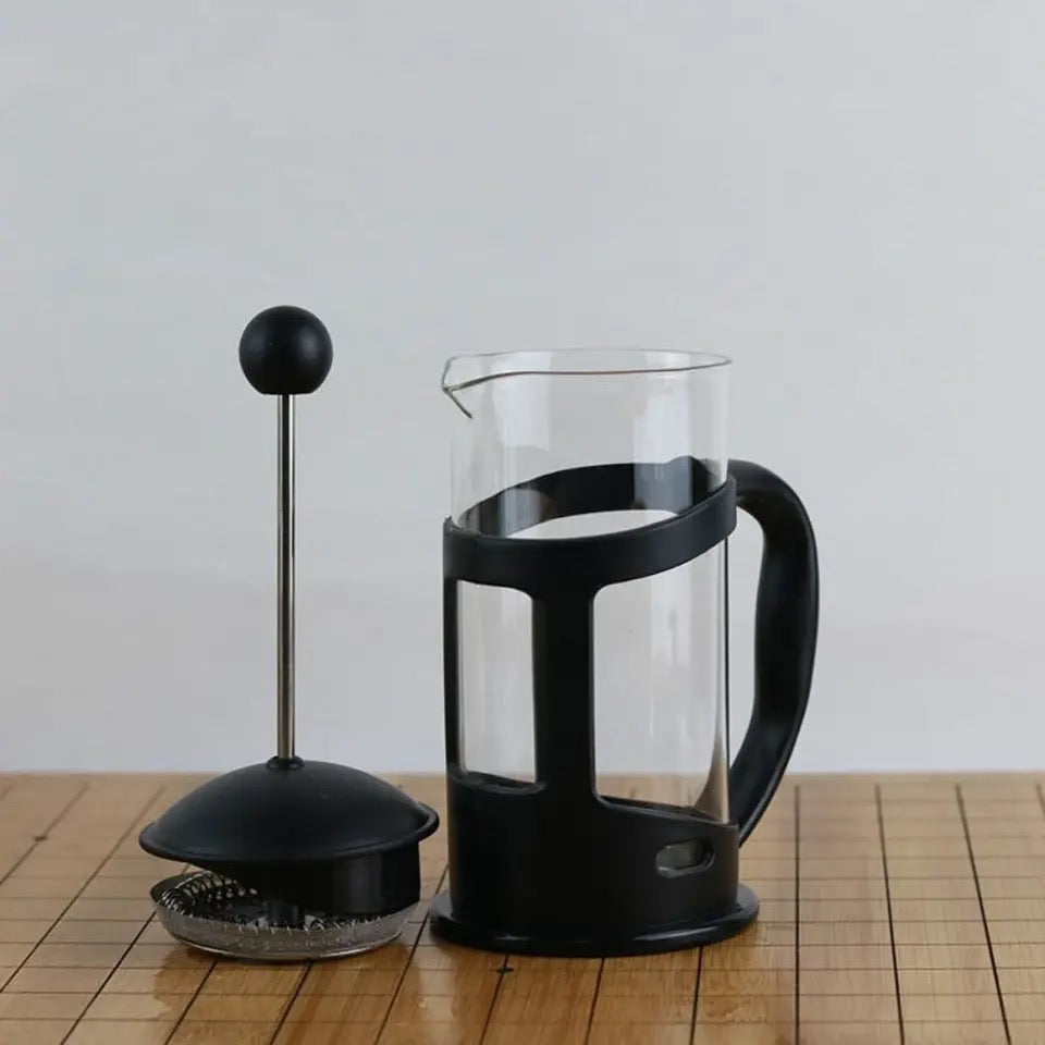 Cafetera manual con filtro
