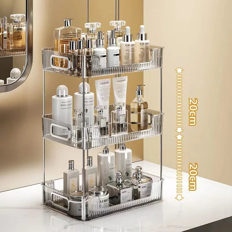 Estante  de maquillaje cocina  (3 niveles)