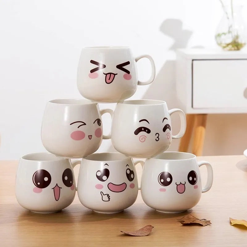 Taza ☕️ tiernas caritas