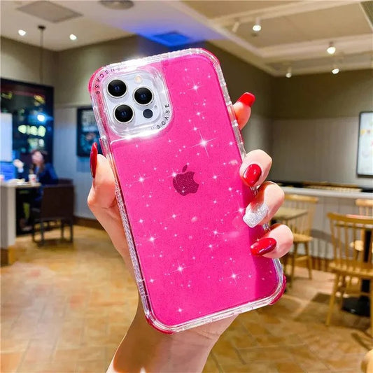 CASE FLOWI GLITTER