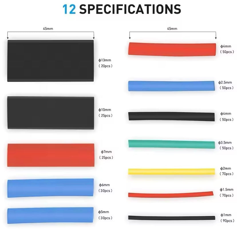 Kit para cable ( 164 pc)