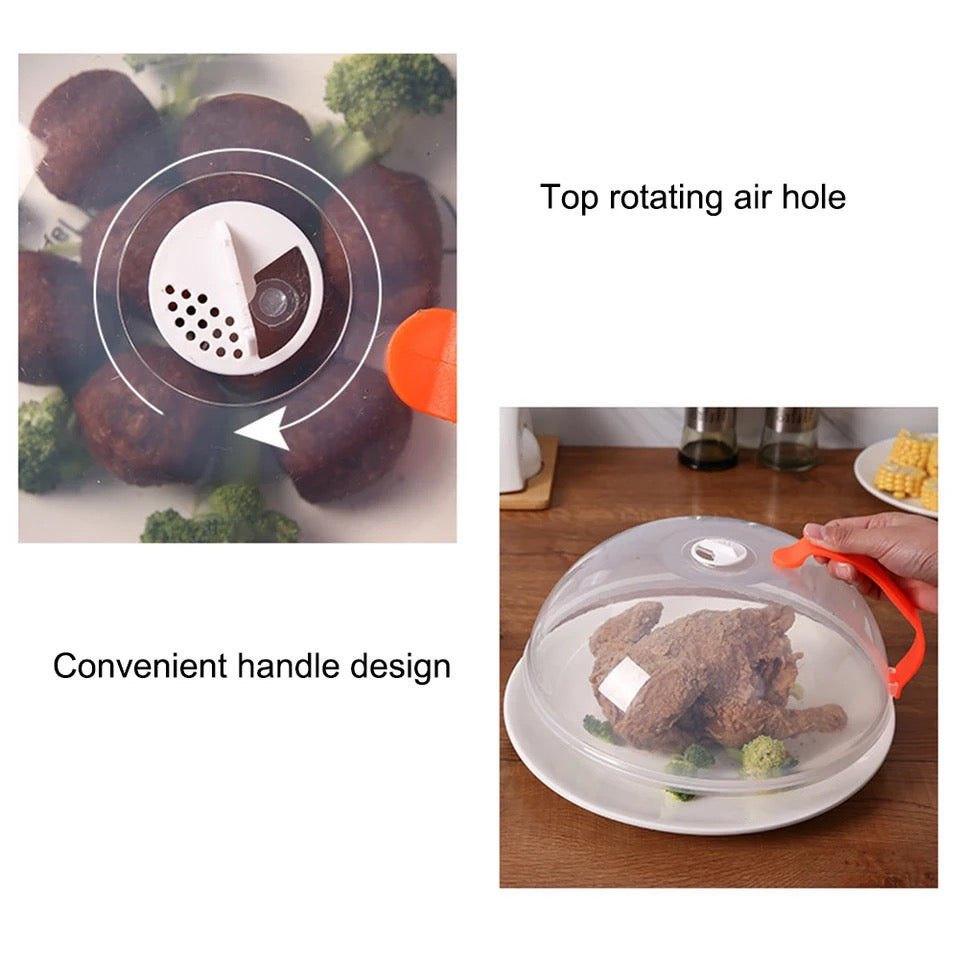 Protector de alimentos para microondas