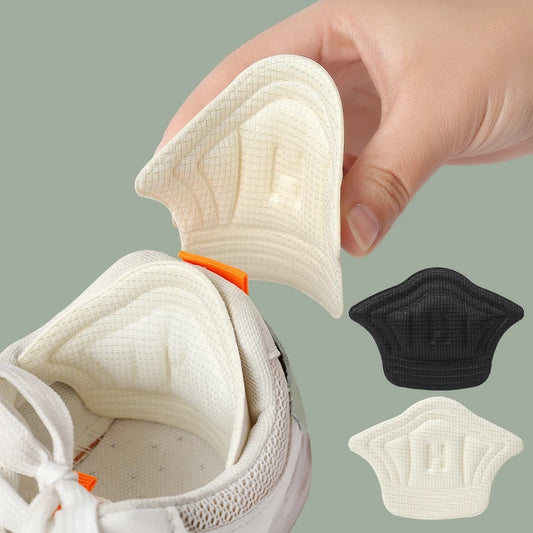 Protectores de talón beige