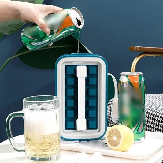 Contenedor de hielo 🧊 en forma de botella