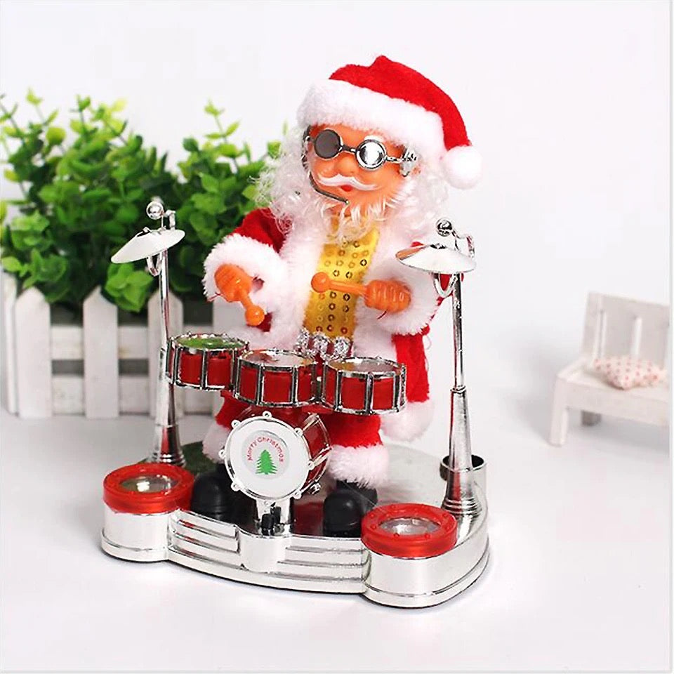 Muñeco Papá Noel 🎅 Baterista