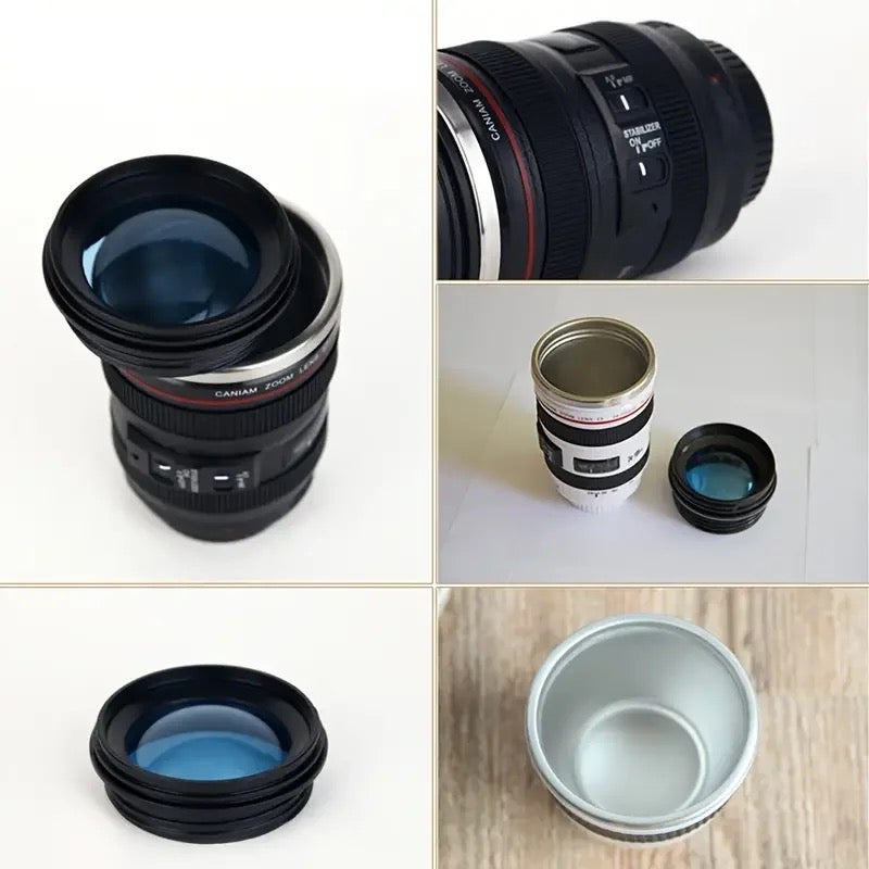 Taza de lente cámara