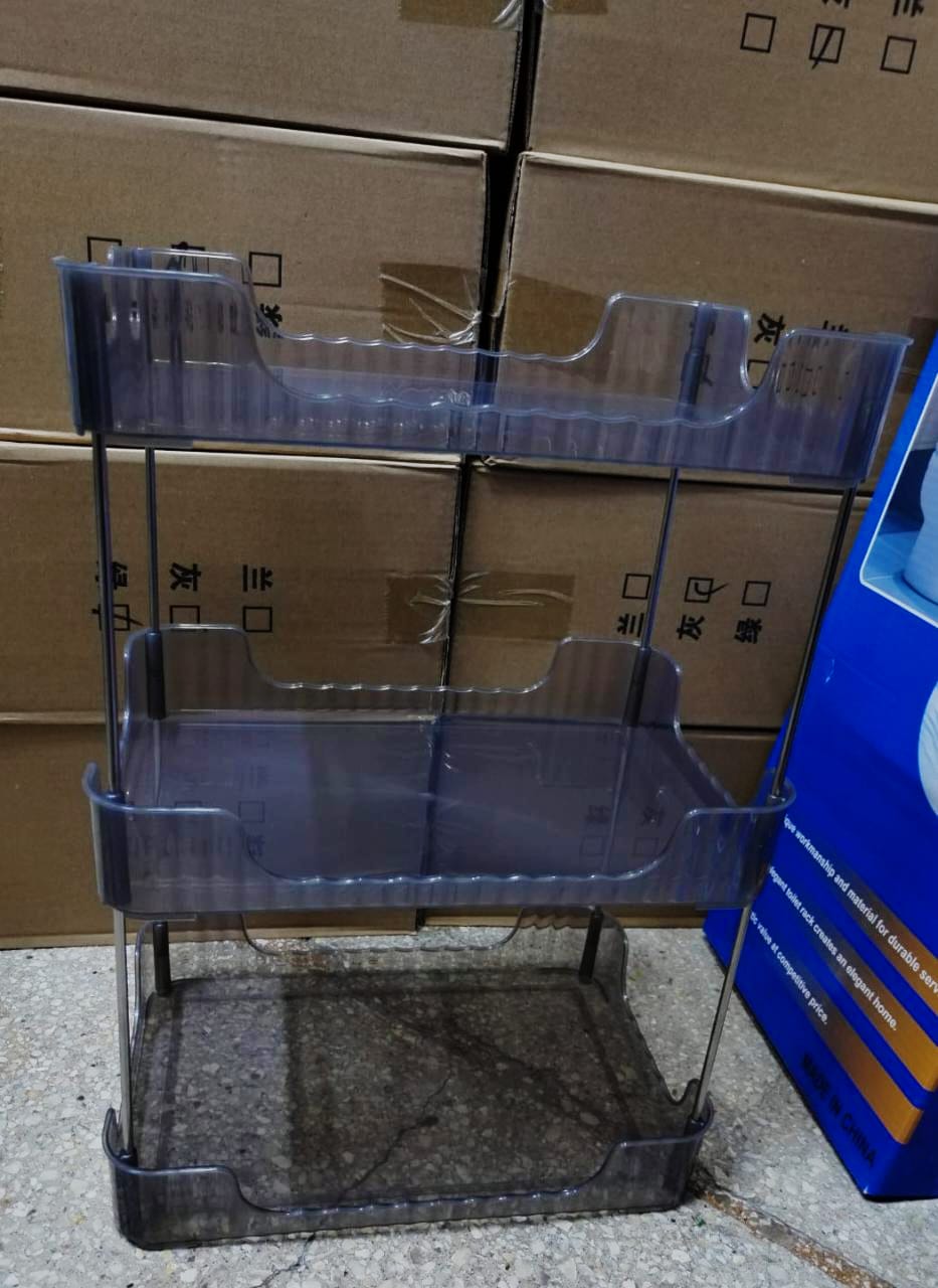 Estante  de maquillaje cocina  (3 niveles)