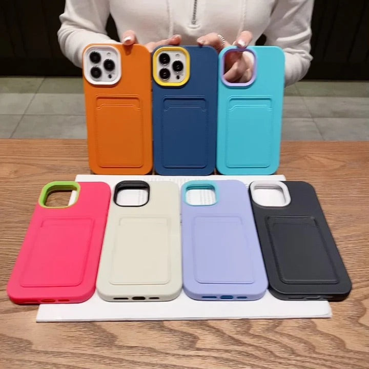 CASE TARJETERO 360 MULTICOLOR