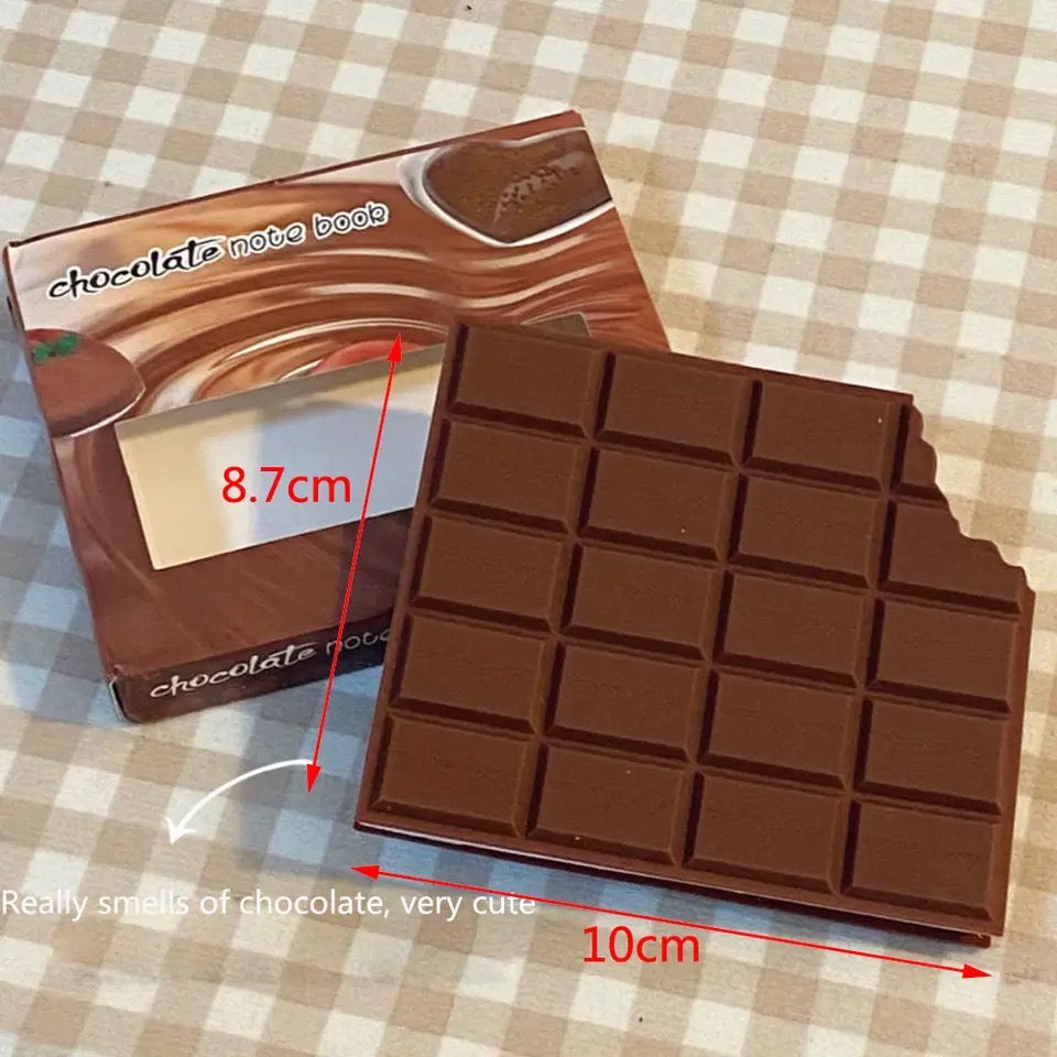 Cuadernos de notas olor chocolate