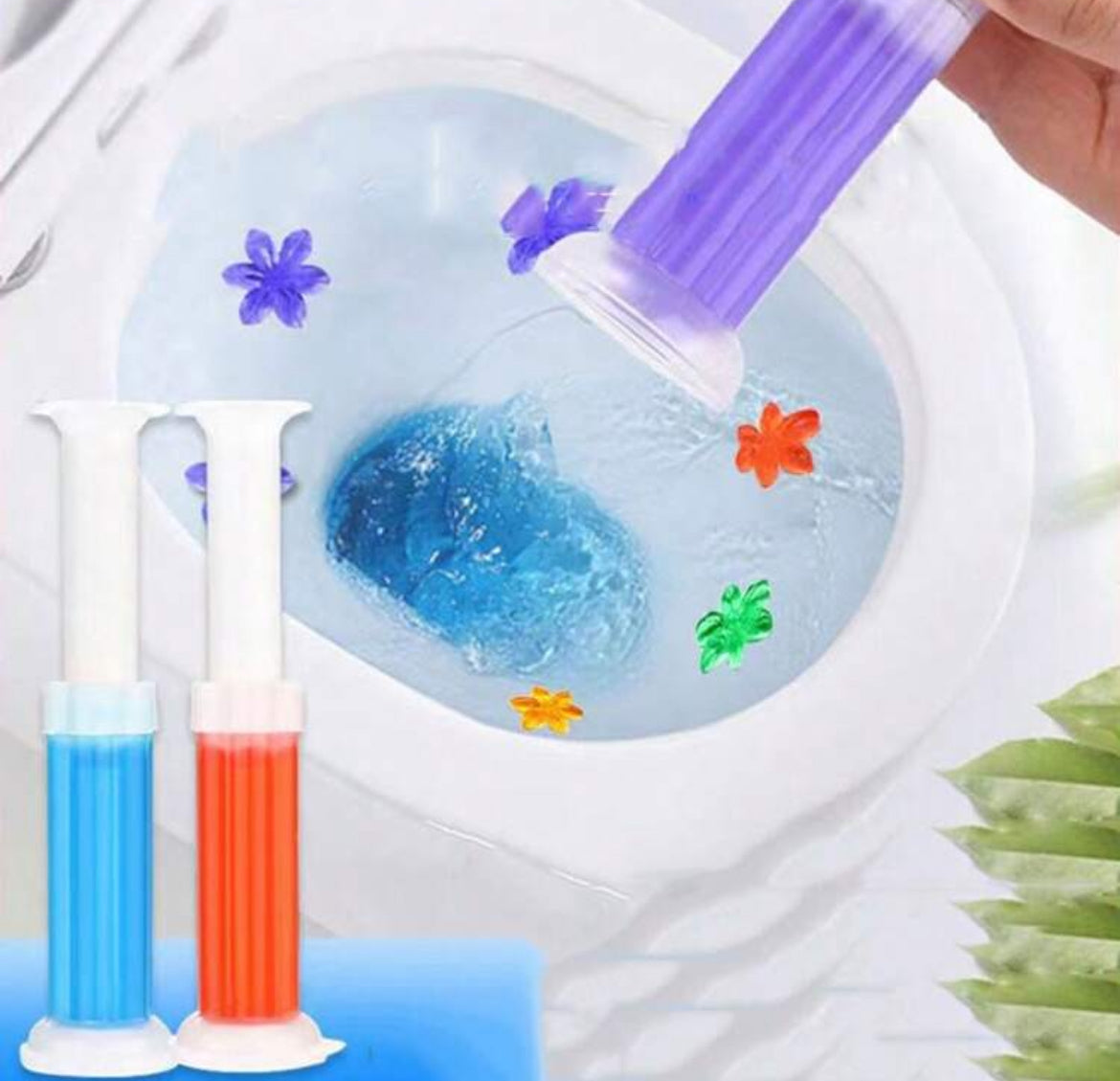 Limpieza para inodoro en gel