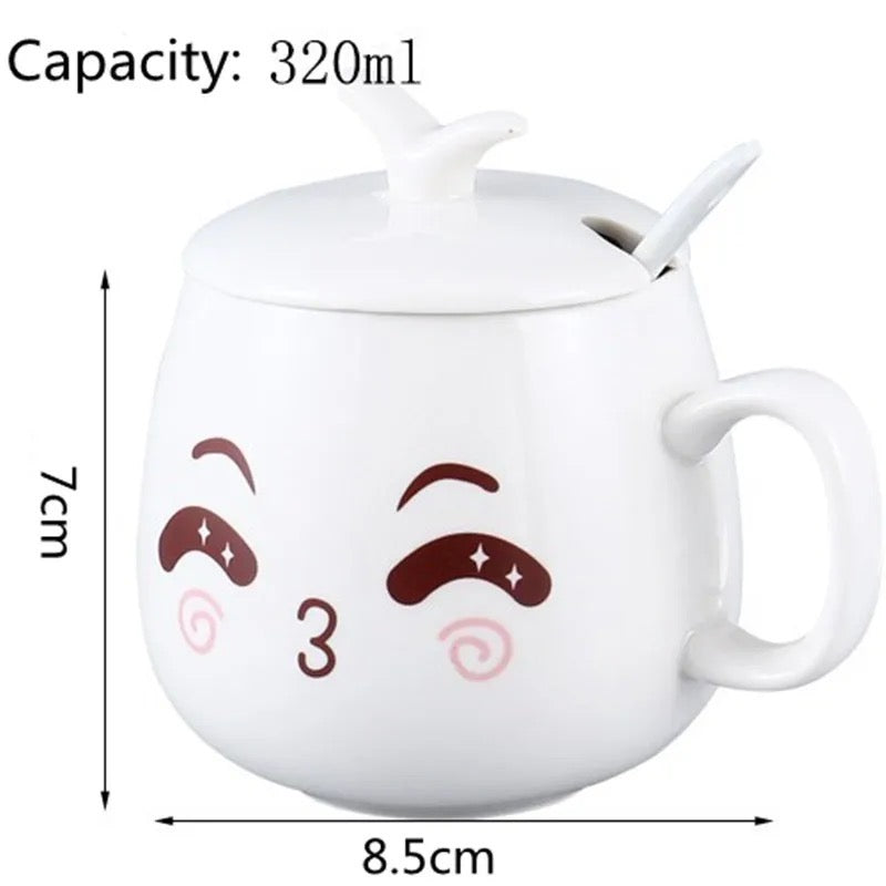 Taza ☕️ tiernas caritas