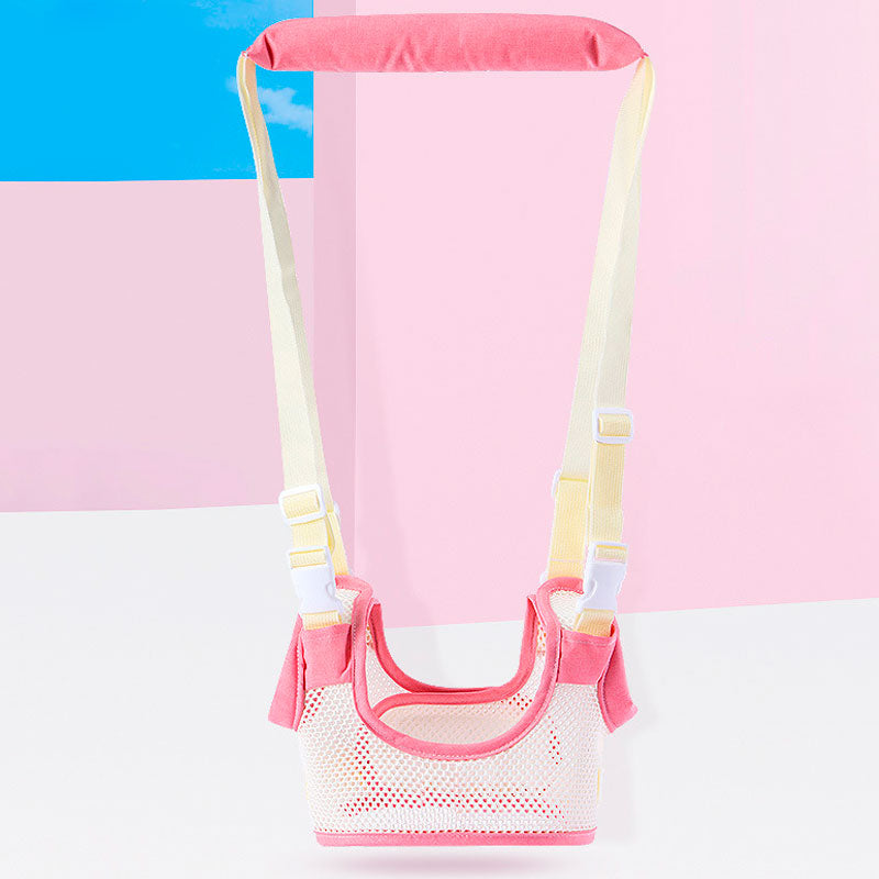 Arnés Caminador para Bebe (Celeste- Rosado)