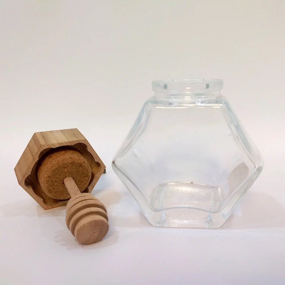 Frasco hexagonal para Miel 🍯 (180 gr.)