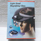 Visor lupa con luz