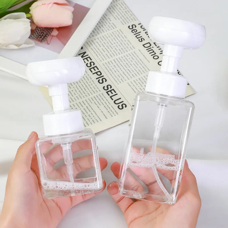 Dispensador de jabón en forma de flor 🌷 (450ml)