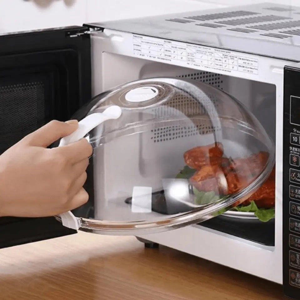 Protector de alimentos para microondas