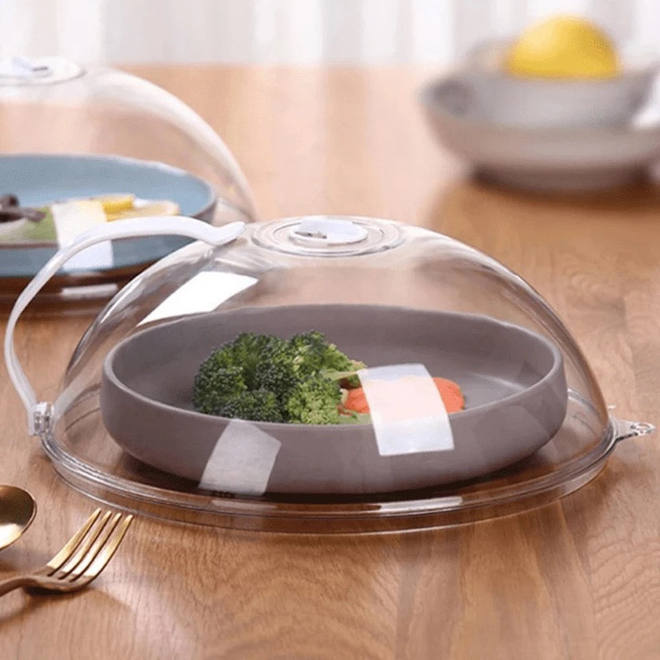 Protector de alimentos para microondas