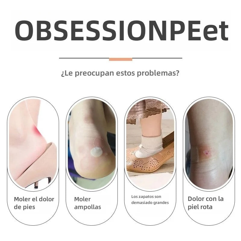 Protectores de talón en forma de T