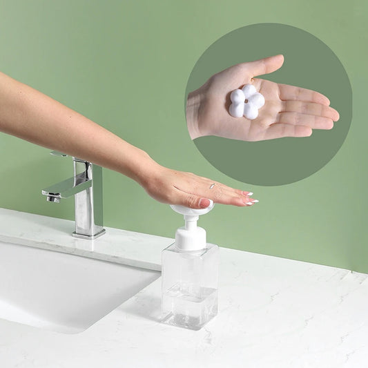 Dispensador de jabón en espuma forma de flor (250ml)