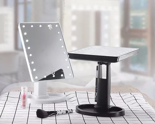 ESPEJO CUADRADO LED PARA MAQUILLAJE