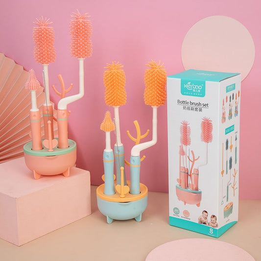 SET DE LIMPIEZA DE BIBERON PLUS 8 PIEZAS