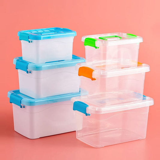 NECESER DE PLASTICO GRANDE 29X19X15cm – COLORES SURTIDOS