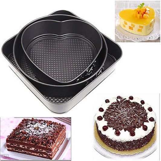 3 moldes para horneado