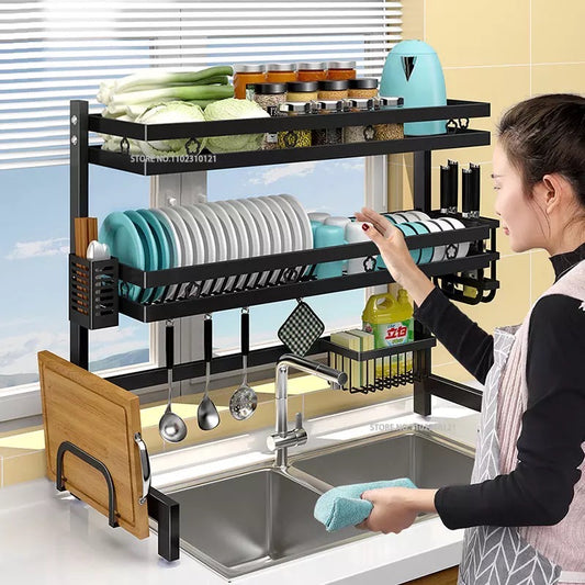 Estante de platos 2 niveles ( 65cm