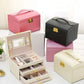 CAJA DE JOYERO 3 CAPAS MODERNO PARA JOYAS