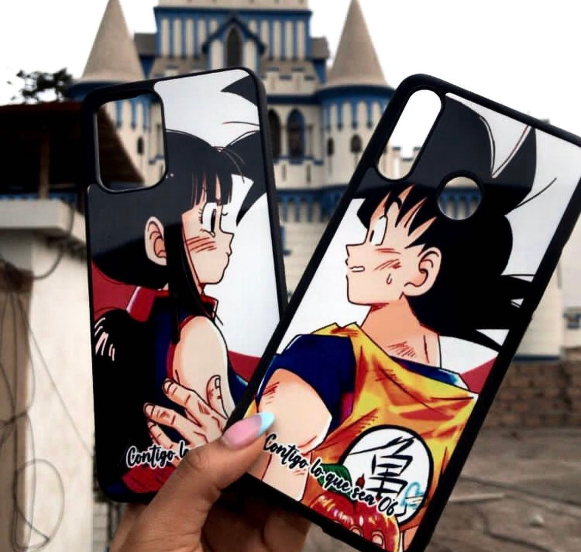 CASE PERSONALIZADO - BORDES DE SILICONA