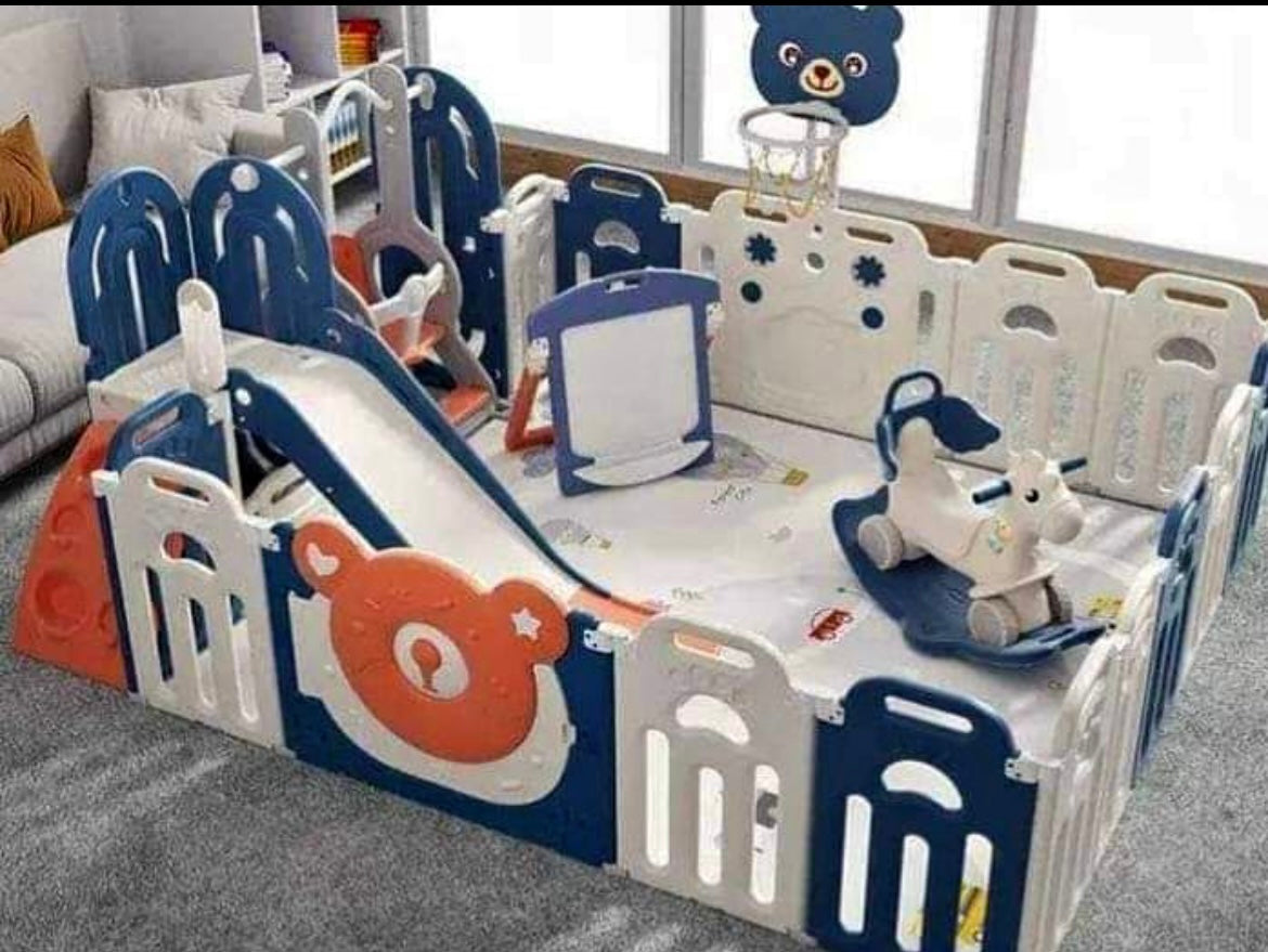 Corral Oso 🐻 Plegable circuito