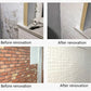 Adhesivos de pared 3D de 70x77x 3mm color entero