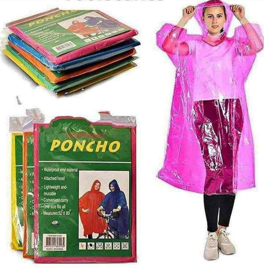 Poncho para lluvia Mod 2