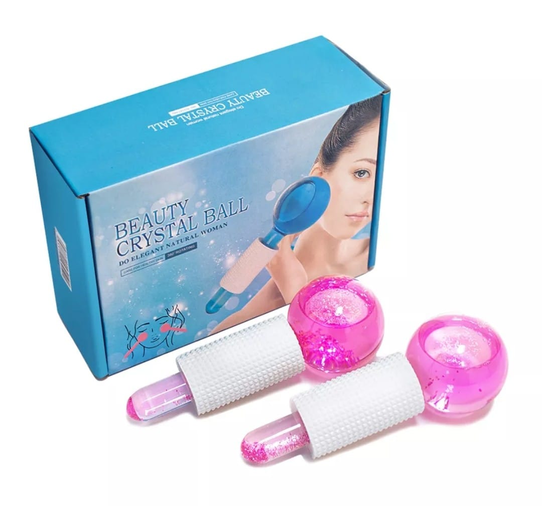 Globo de hielo para  tratamiento facial