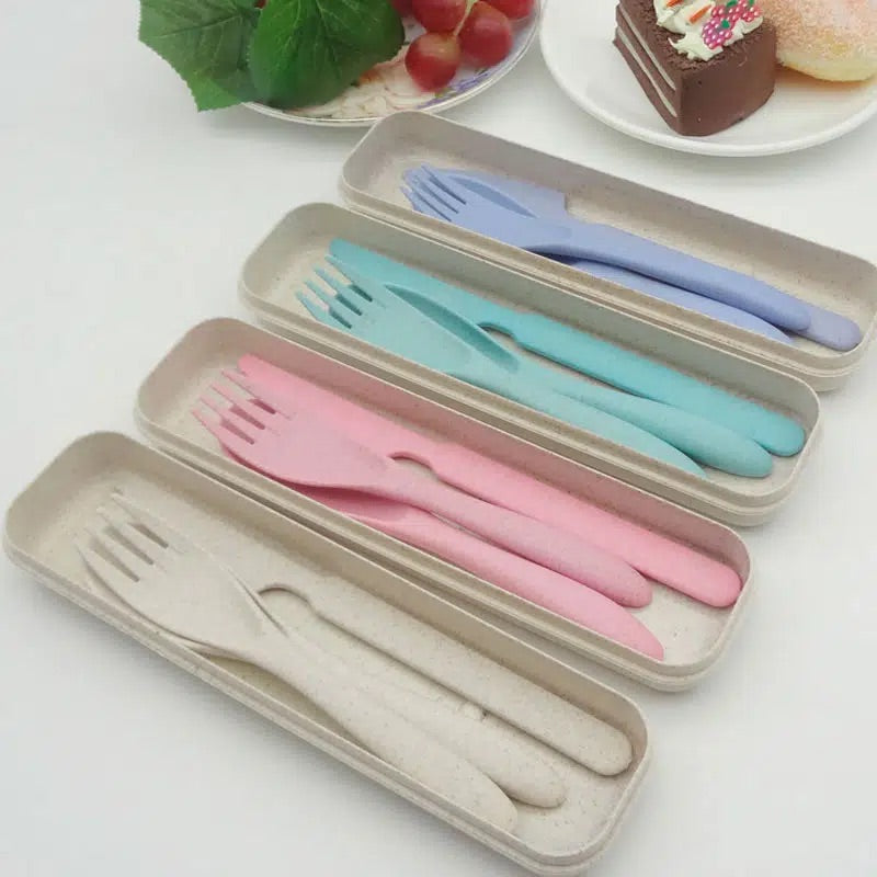 Set de cubiertos cuchara ,tenedor ,cuchillo