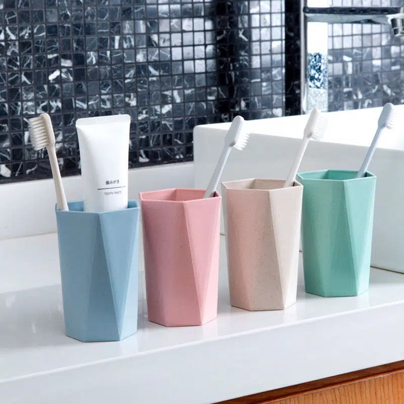 Vaso de Cepillo de Dientes Diamante