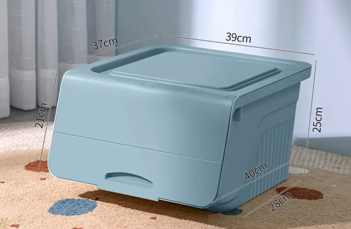 Caja de organizador apilable