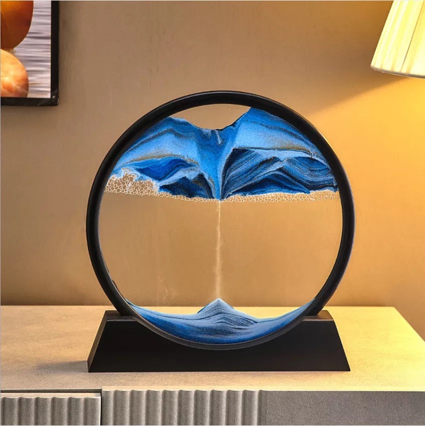 Reloj de arena arte