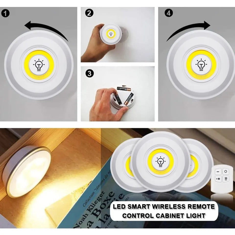 SET DE 3 LUCES MAS CONTROL