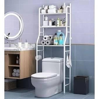 Estante de baño inodoro