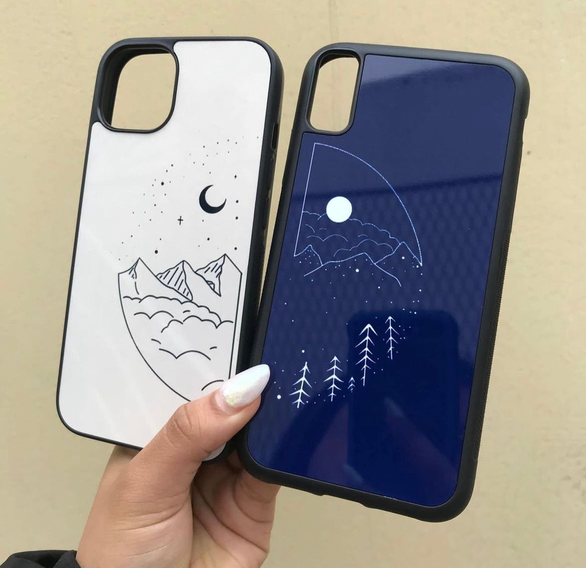 CASE PERSONALIZADO - BORDES DE SILICONA